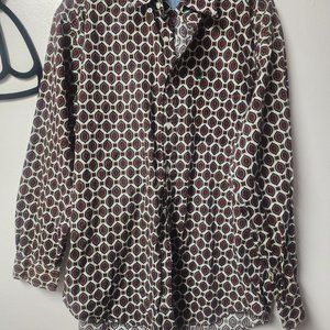 Vintage Tommy Hilfiger button down dress shirt 205 Medium Cotton